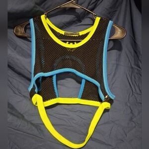 Andrew Christian Mesh Harness Top Club Wear Sexy XL